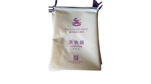酒店用无纺布洗衣袋加工定制